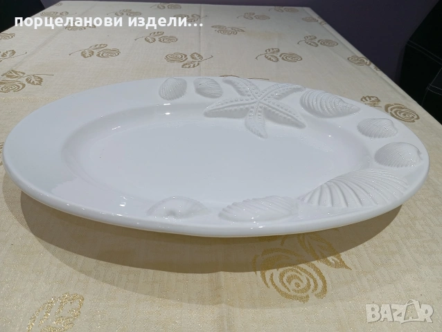 Керамично винтидж плато Ла Примула Италия , снимка 11 - Чинии - 54009820