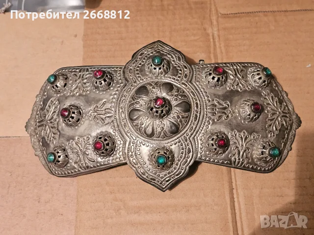 автентична македонска пафта, снимка 7 - Антикварни и старинни предмети - 55323481