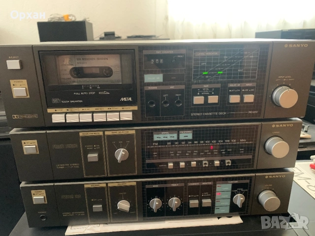 Ретро Аудио Система Sanyo System 220 – Made in Japan