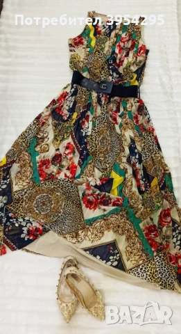 продавам стилна лятна рокля, -М-, снимка 3 - Рокли - 54281793