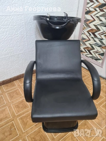 Измивна колона., снимка 3 - Бръснарски столове - 55156368
