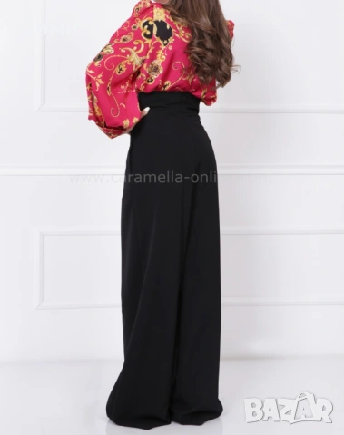 Широк панталон размер S, снимка 5 - Панталони - 53986181