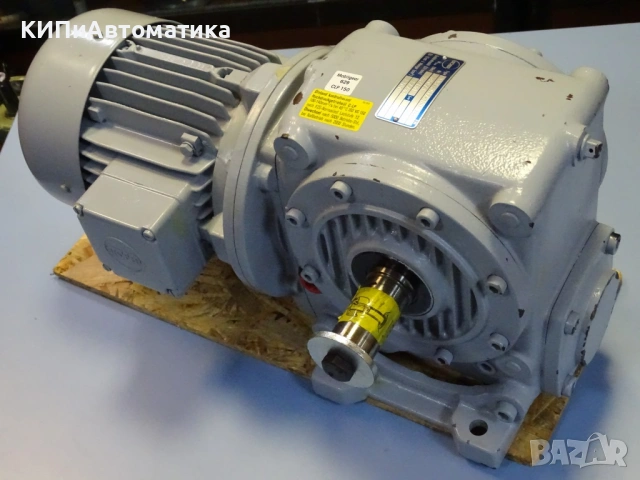мотор редуктор Loher ANCA-090SB-42C STOBER DVW3-3017-100/140-4/2 380V, снимка 6 - Резервни части за машини - 54580409
