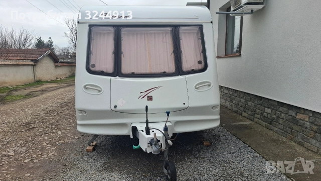 Английска каравана ELDDIS FIRESTORM 362 тегли се с категория В