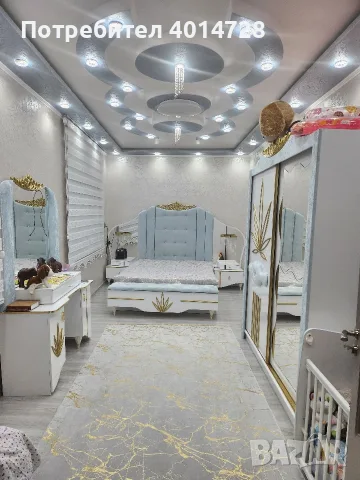 Холова Гарнитура Спалня , снимка 2 - Дивани и мека мебел - 55620369