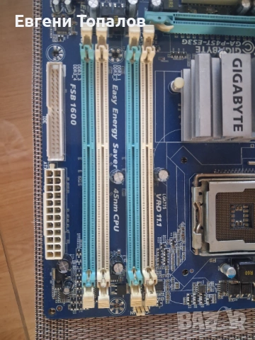 Дънна платка Gigabyte GA-P45T-ES3G, снимка 2 - Дънни платки - 54397463