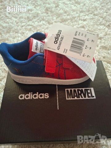 Нови оригинални маратонки Adidas Marvel, снимка 3 - Детски маратонки - 54442630