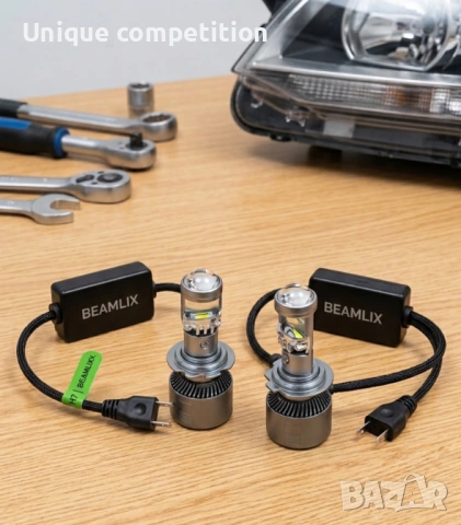 Н7 Лед крушки с лупа 70W