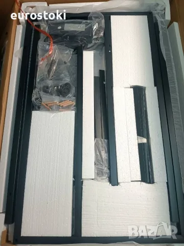 Бюро Coleshome с 6 чекмеджета, 160x52 см, вграден контакт и USB порт, бюро за компютър , снимка 8 - Бюра - 55646986