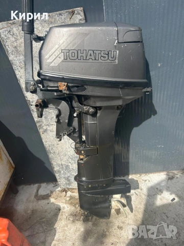 Извънбордов двигател Тохатсу 9.9, снимка 3 - Воден транспорт - 54283554