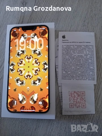 iPhone 16e 128GB - като нов,гаранция,пълен комплект(ВИЖТЕ ОПИСАНИЕТО!), снимка 2 - Apple iPhone - 54305327