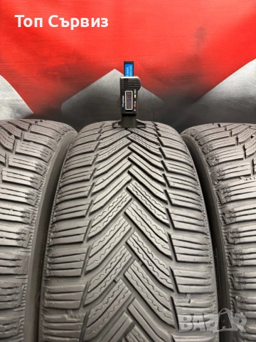215 55 17, Зимни гуми, Michelin Alpin6, 4 броя, снимка 4 - Гуми и джанти - 54978924