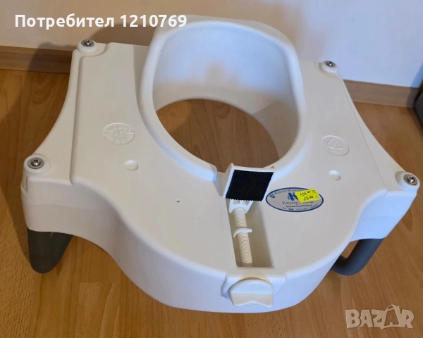 Надстройка за тоалетна чиния , снимка 2 - Тоалетни столове - 54596376