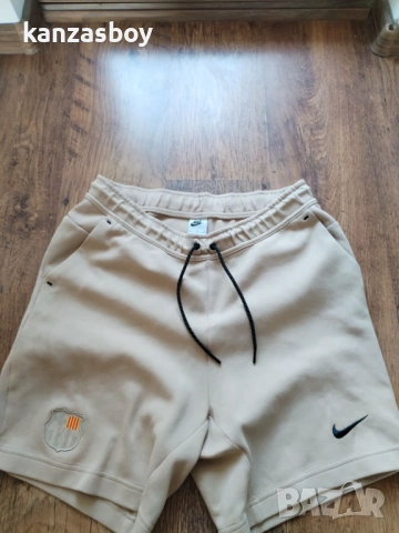 Nike FC Barcelona 22/23 Tech Fleece - страхотни мъжки панталони Л, снимка 4 - Спортни дрехи, екипи - 54788500