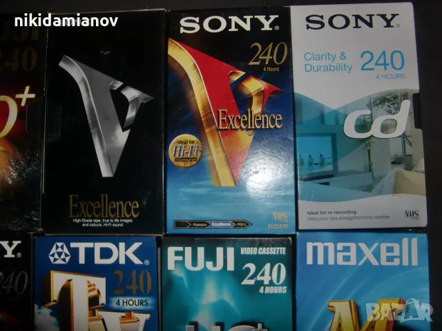 Продавам VHS видеокасети като нови, снимка 6 - Плейъри, домашно кино, прожектори - 55382923