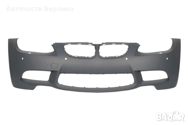 Предна броня M с парктроник с дюзи за фарове за BMW 3 BLIC