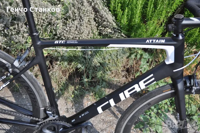 Cube Attain GTC Race 2019-Ultegra R8000-карбонов шосеен велосипед, снимка 2 - Велосипеди - 55339467