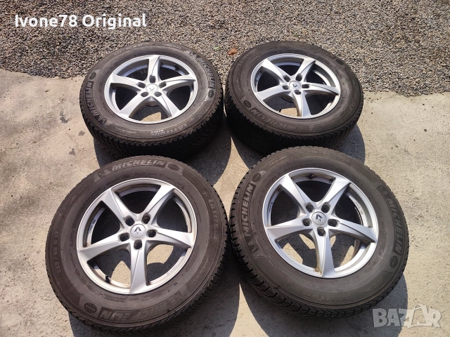 ПРОМО Алуминиеви Джанти RENAULT NISSAN DACIA 5x114.3 17 цола.Отлично състояние.