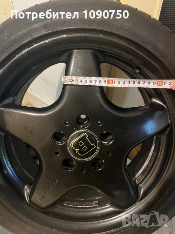 Джанти 17 AMG спорт пакет, снимка 6 - Гуми и джанти - 54834710