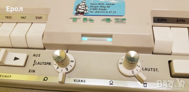 GRUNDIG-TK 42-Лампов Ролкков магнетофонн , снимка 4 - Други - 54545917