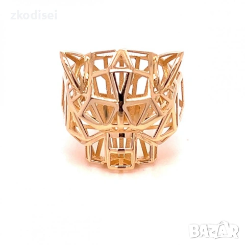 Златен дамски пръстен Cartier 7,13гр. размер:58 14кр. проба:585 модел:37792-1