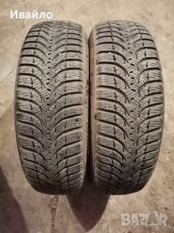 Продавам 2 броя зимни гуми 165.70.14 на 1 сезон дот 2021 KUMHO 