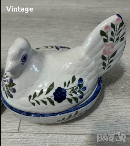 Старинен порцеланов комплект за празнични яйца , снимка 5 - Прибори за хранене, готвене и сервиране - 53981671