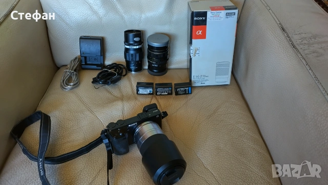 Фотоапарат безогледален Sony NEX 7 Комплект., снимка 13 - Фотоапарати - 55248541