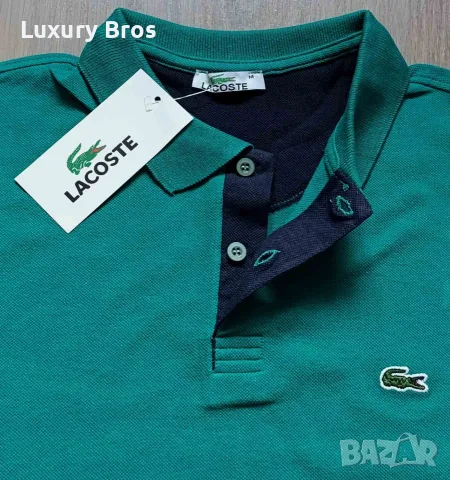 Мъжки тениски Lacoste, снимка 5 - Тениски - 55624360