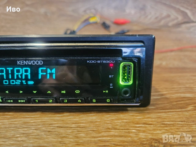 Авторадио Kenwood KDC-BT530U – Bluetooth класика с безкомпромисен звук, снимка 5 - Аксесоари и консумативи - 54448575