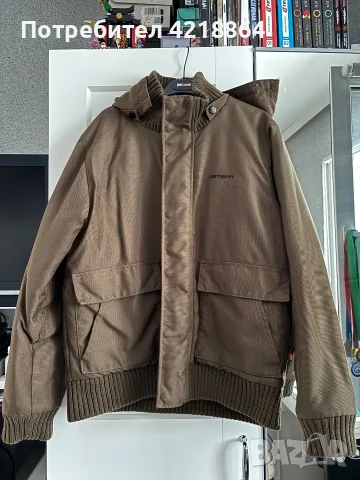 Зимно яке Carhartt, снимка 2 - Якета - 55664262