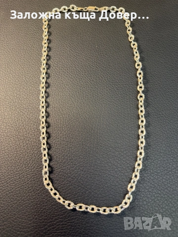 Сребърен  синджир ланче silver 925 чисто нов lanec sinjir ланец, снимка 3 - Колиета, медальони, синджири - 54488349