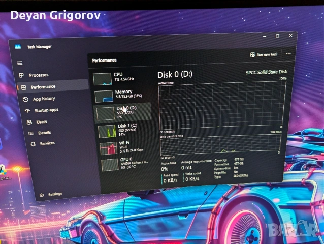 Мощен Геймърски Компютър / Ryzen 7 5800X / RTX 3060 Ti iChill / 16GB RAM / Водно охлаждане, снимка 8 - Геймърски - 55248573