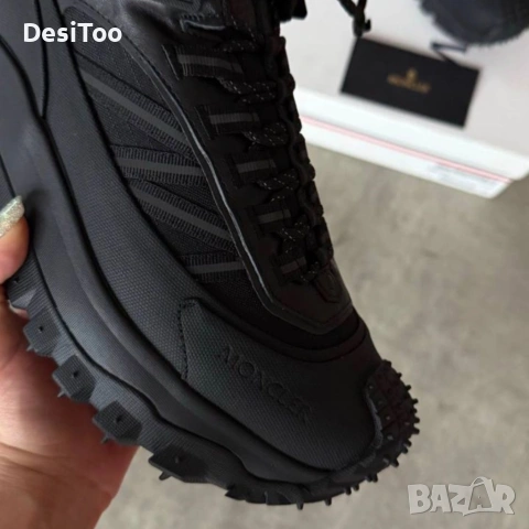 Moncler Trailgrip GTX - Black , снимка 7 - Маратонки - 54324076