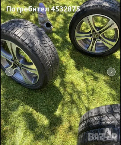 Оригинални Джанти Mercedes + Гуми
Pirelli + Датчици, снимка 3 - Гуми и джанти - 55507425