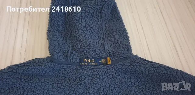 POLO Ralph Lauren Pile Fleece Jumper Hoodie Mens Size  M  ОРИГИНАЛ! Мъжко Горнище!, снимка 10 - Якета - 55285425