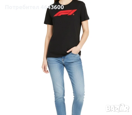 Спортна дамска тениска PUMA F1, снимка 2 - Тениски - 54753032