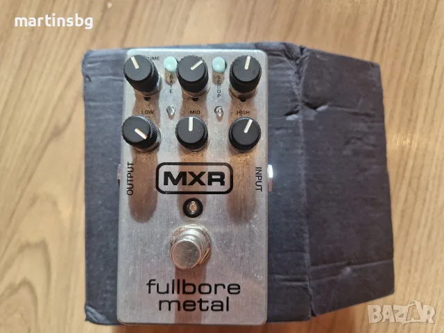 Eфект за китара - дисторшън MXR Fullbore Metal M116, снимка 3 - Китари - 55656744