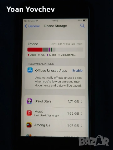 iPhone 6s, 64 GB, снимка 5 - Apple iPhone - 54839106