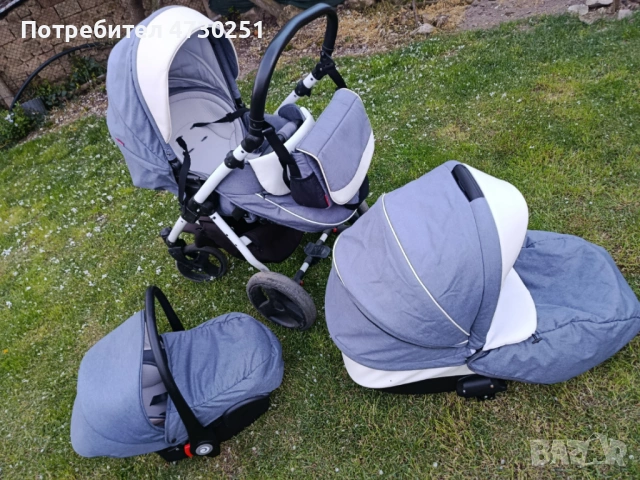 Бебешка количка Buba forester 3в1