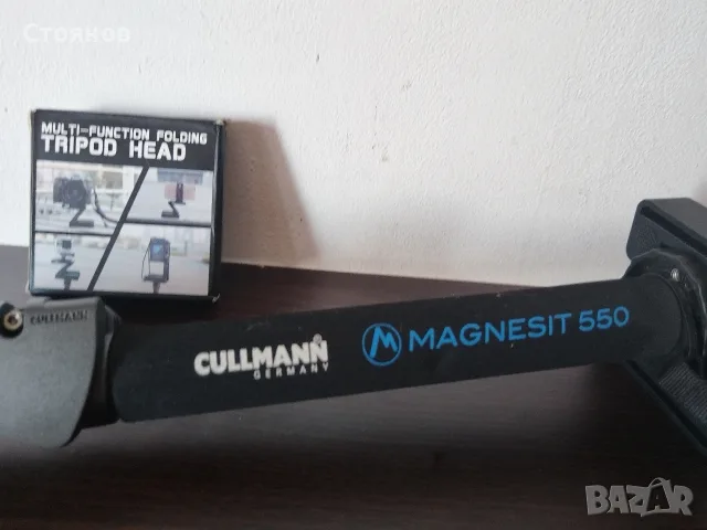 Монопод -трипод, статив CULLMANN Magnesit 550 Germany, снимка 3 - Чанти, стативи, аксесоари - 55603378