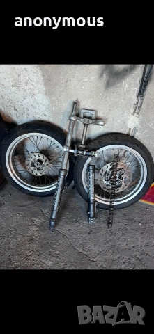 Капли от SuperMoto 17ки с коловете, снимка 3 - Гуми и джанти - 54330414