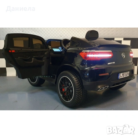 Акумулаторен джип Mercedes GLC63 COUPE 4X4 с меки гуми 12V, снимка 10 - Други - 54970234