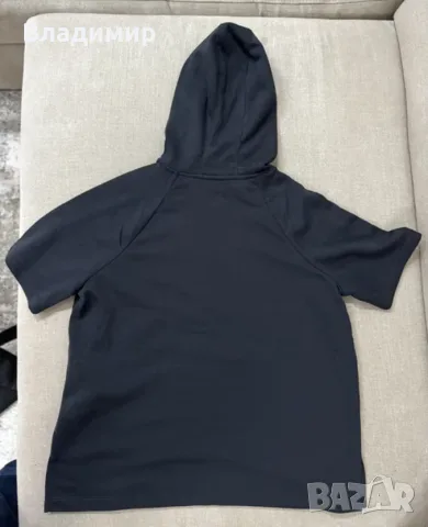 Under Armour черен дамски суичър с качулка (hoodie), размер М, снимка 2 - Суичъри - 55445173