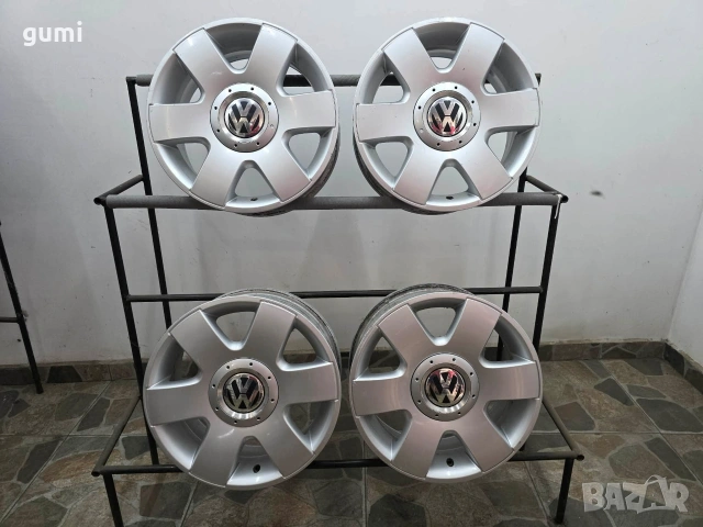 4бр 15ски джанти за VW 5х112мм A150684 , снимка 6 - Гуми и джанти - 55019907
