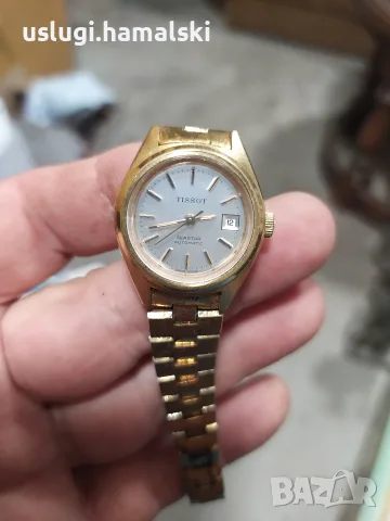 Позлатен часовник Tissot автомат