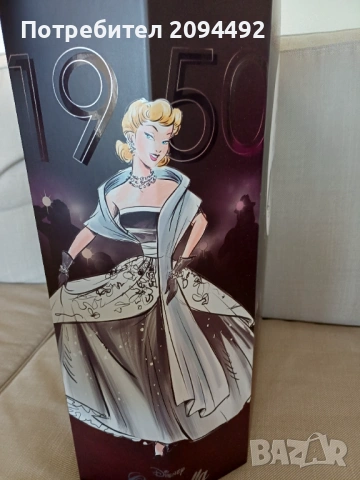 Колекционерска кукла Пепеляшка Disney Designer Premiere Limited Edition , снимка 5 - Кукли - 54412303