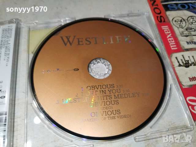 WESTLIFE CD 1906261305H2E7R, снимка 14 - CD дискове - 54968644
