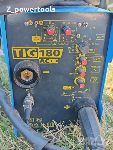 Професионален Инверторен Заваръчен Апарат IMS TIG 180 AC/DC (Made in France), снимка 2 - Винтоверти - 55420325