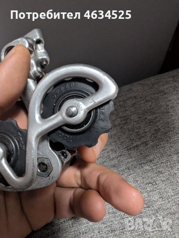 Ретро Шосеен Дерайльор Campagnolo Nuovo Record, снимка 7 - Части за велосипеди - 54999683